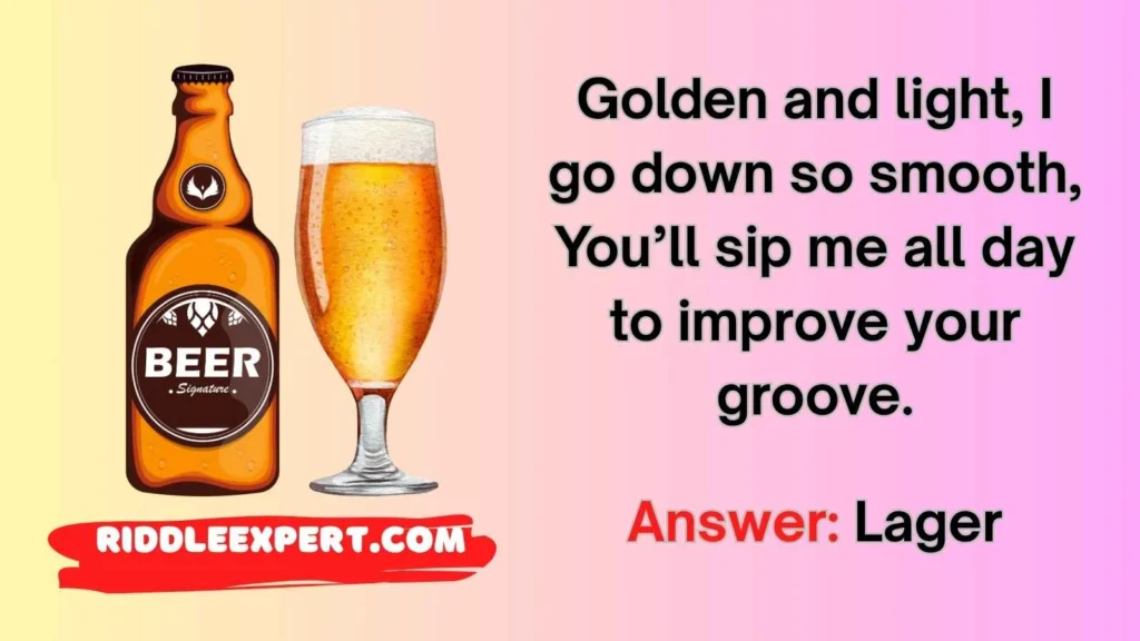 Beer Bar Riddles