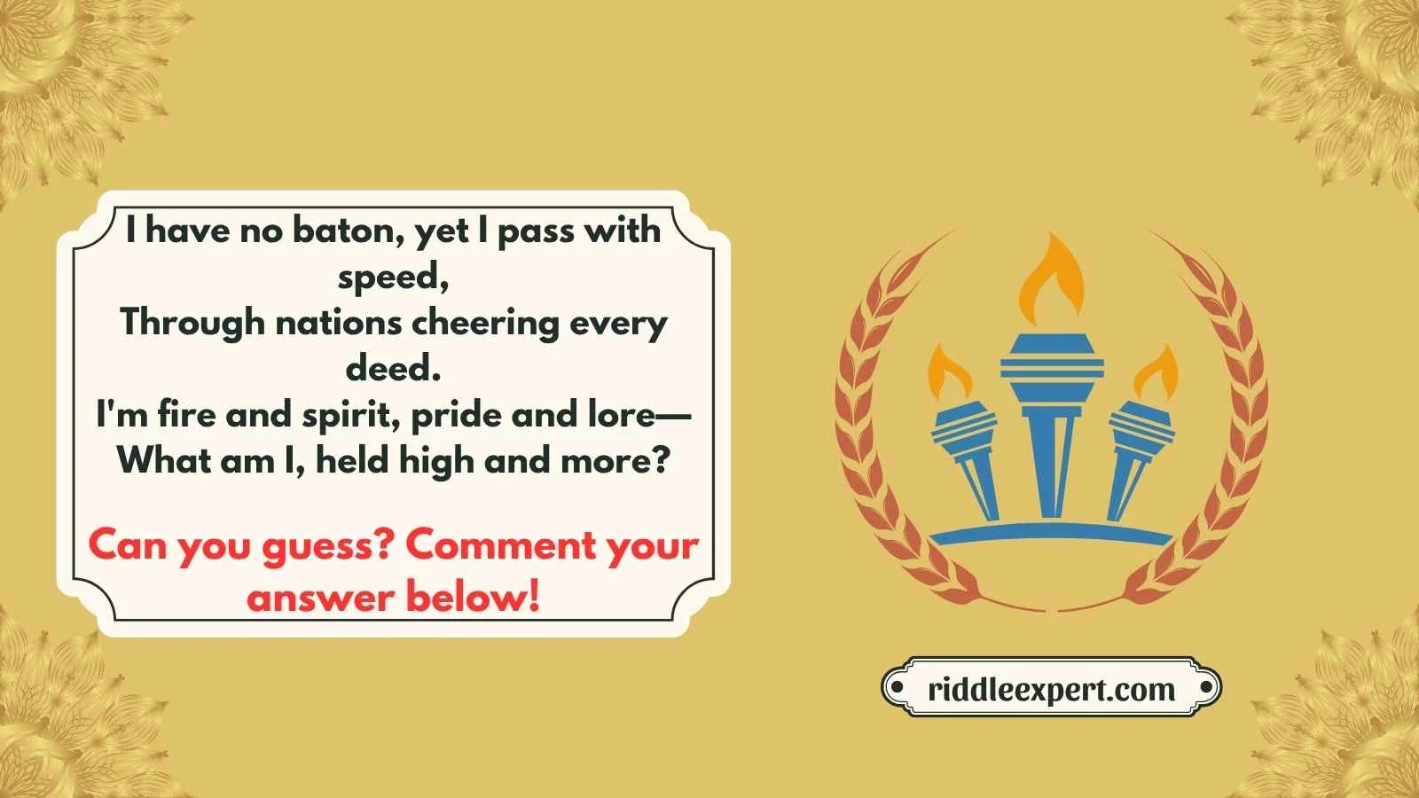 Best Olympic Riddles