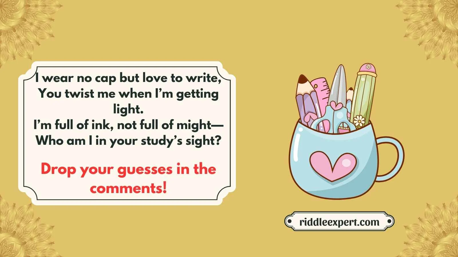 Best Stationary Riddles