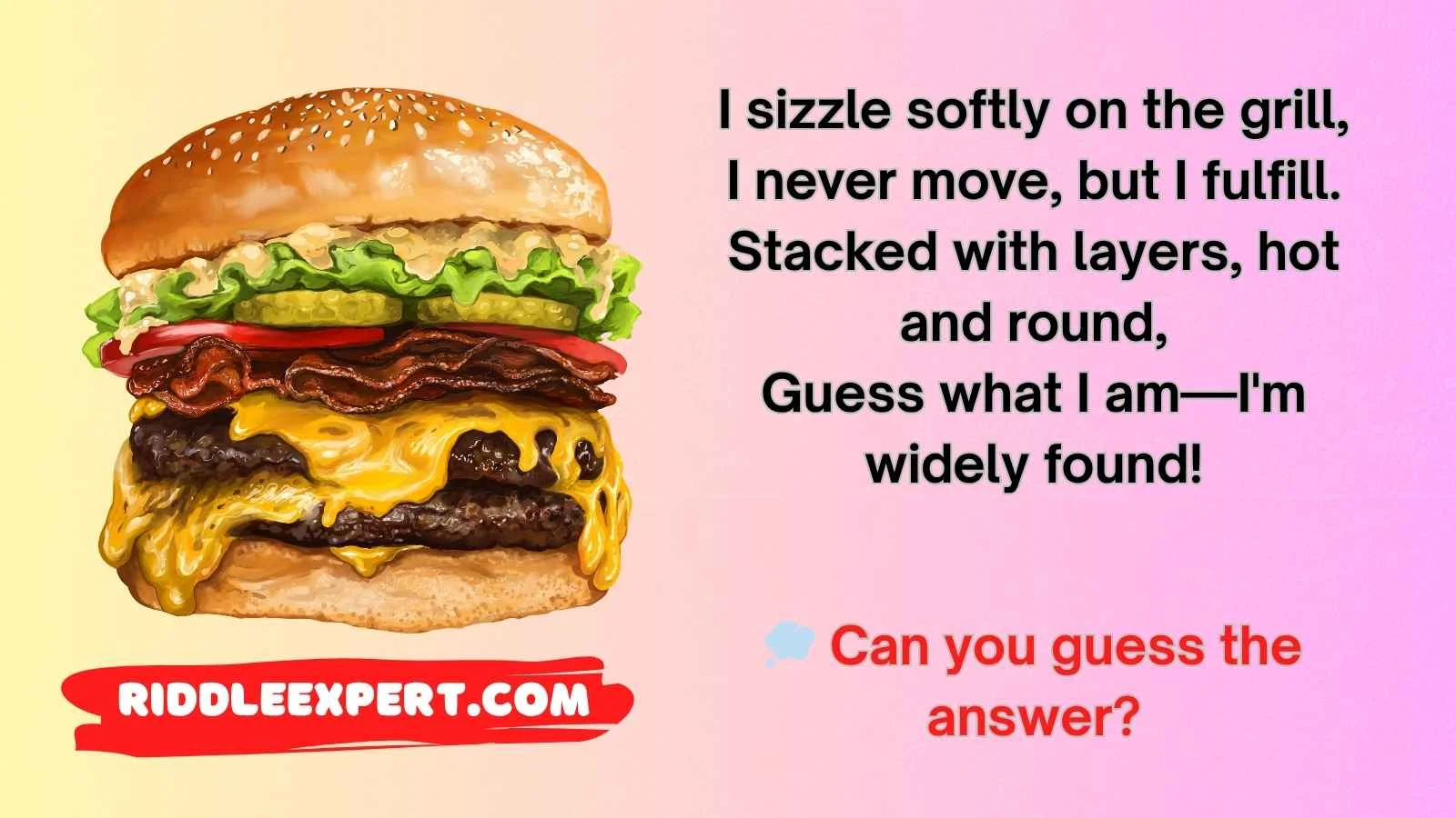 Burger Riddles