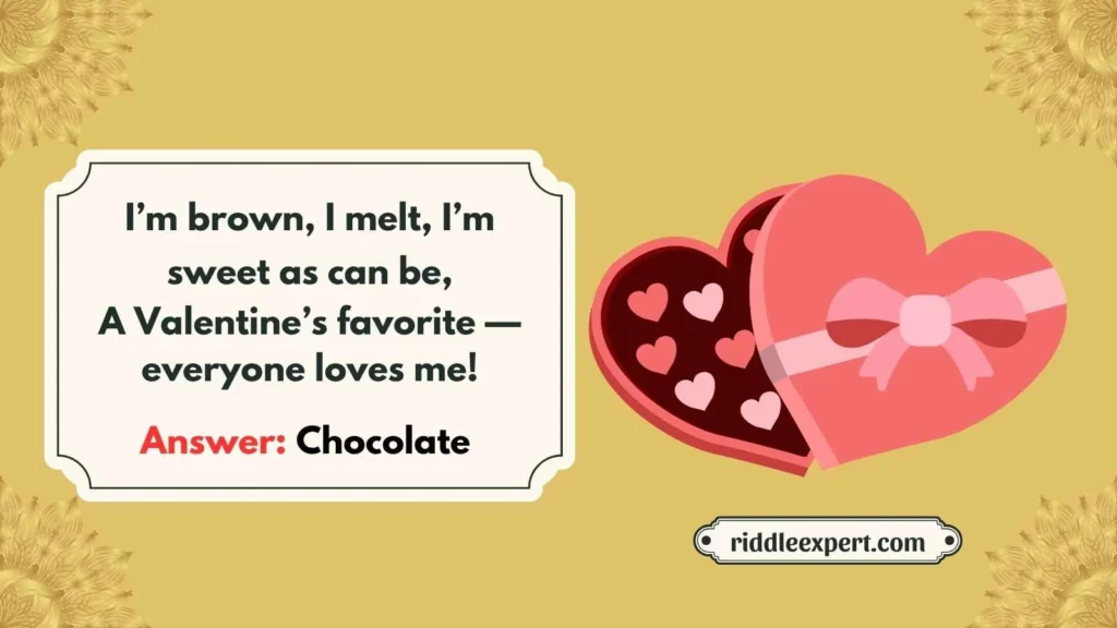 Chocolate Themed Riddles