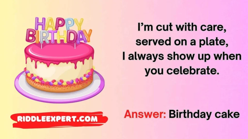 Classic Cake Riddles