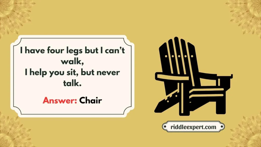 Classic Chair Riddles