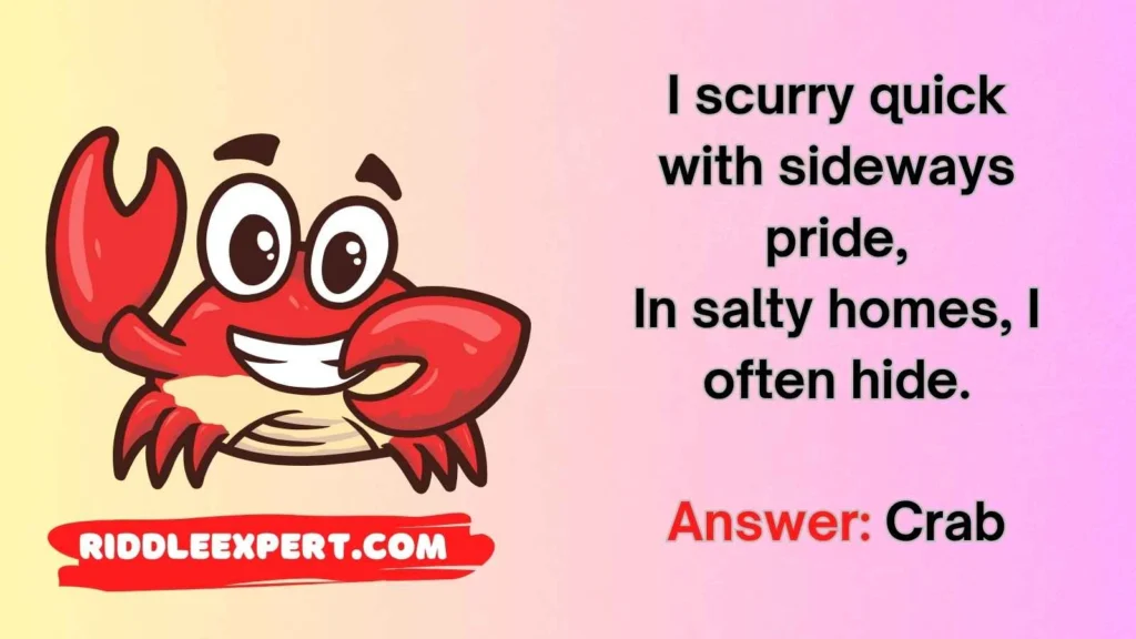 Classic Crab Riddles
