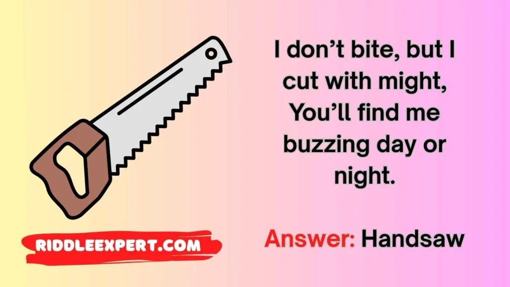 Classic Saw Riddles