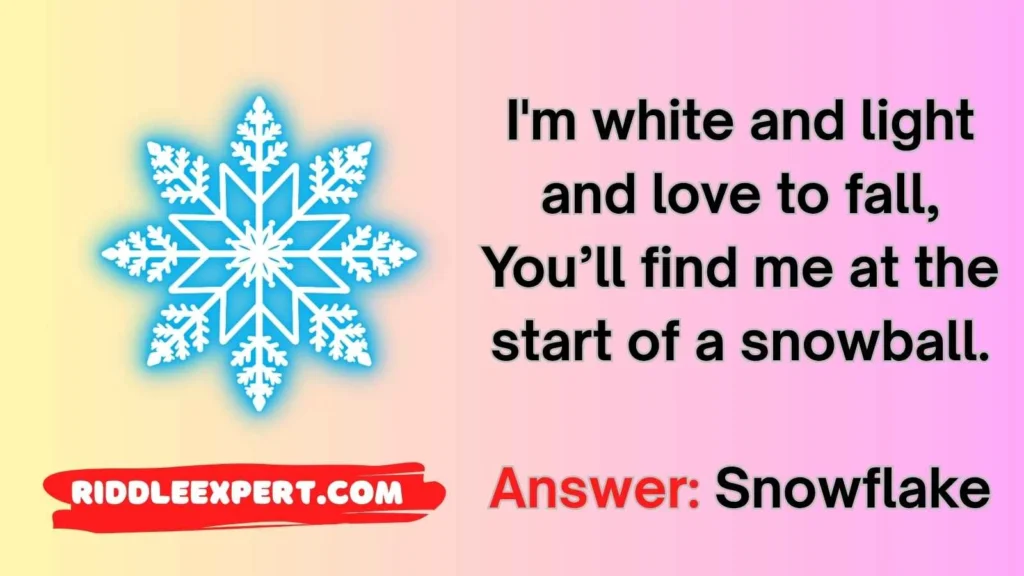 Classic Snow Riddles