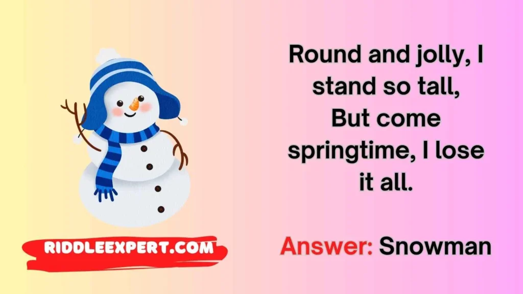 Classic Snowman Riddles