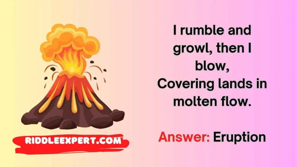 Classic Volcano Riddles