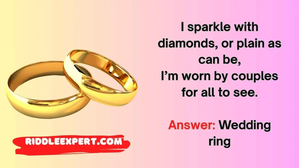 Classic Wedding Riddles