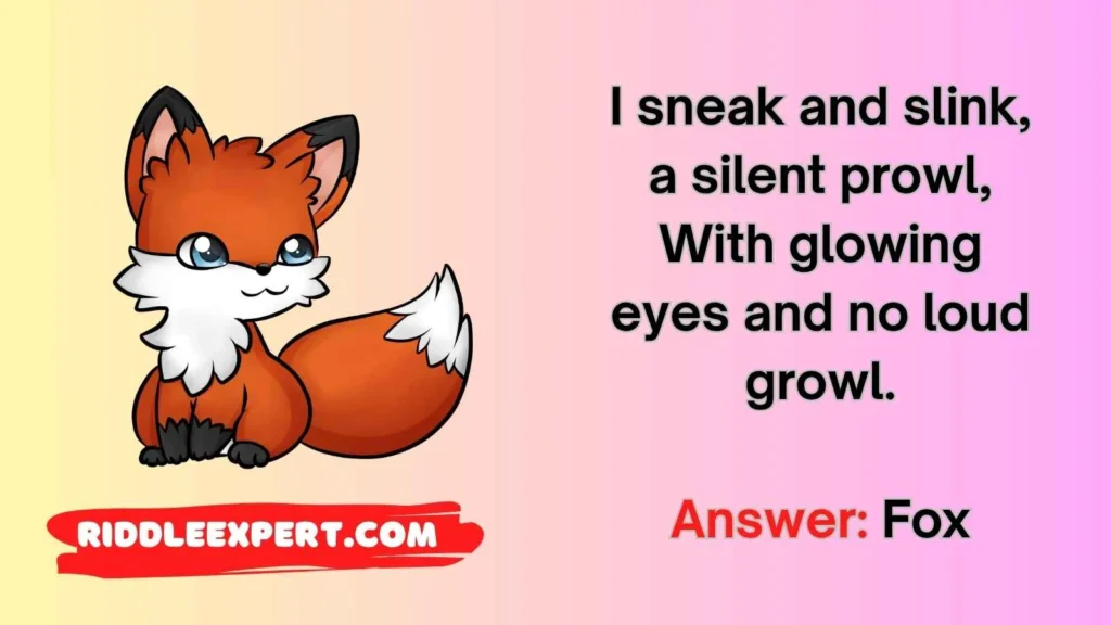 Clever as a Fox Riddles