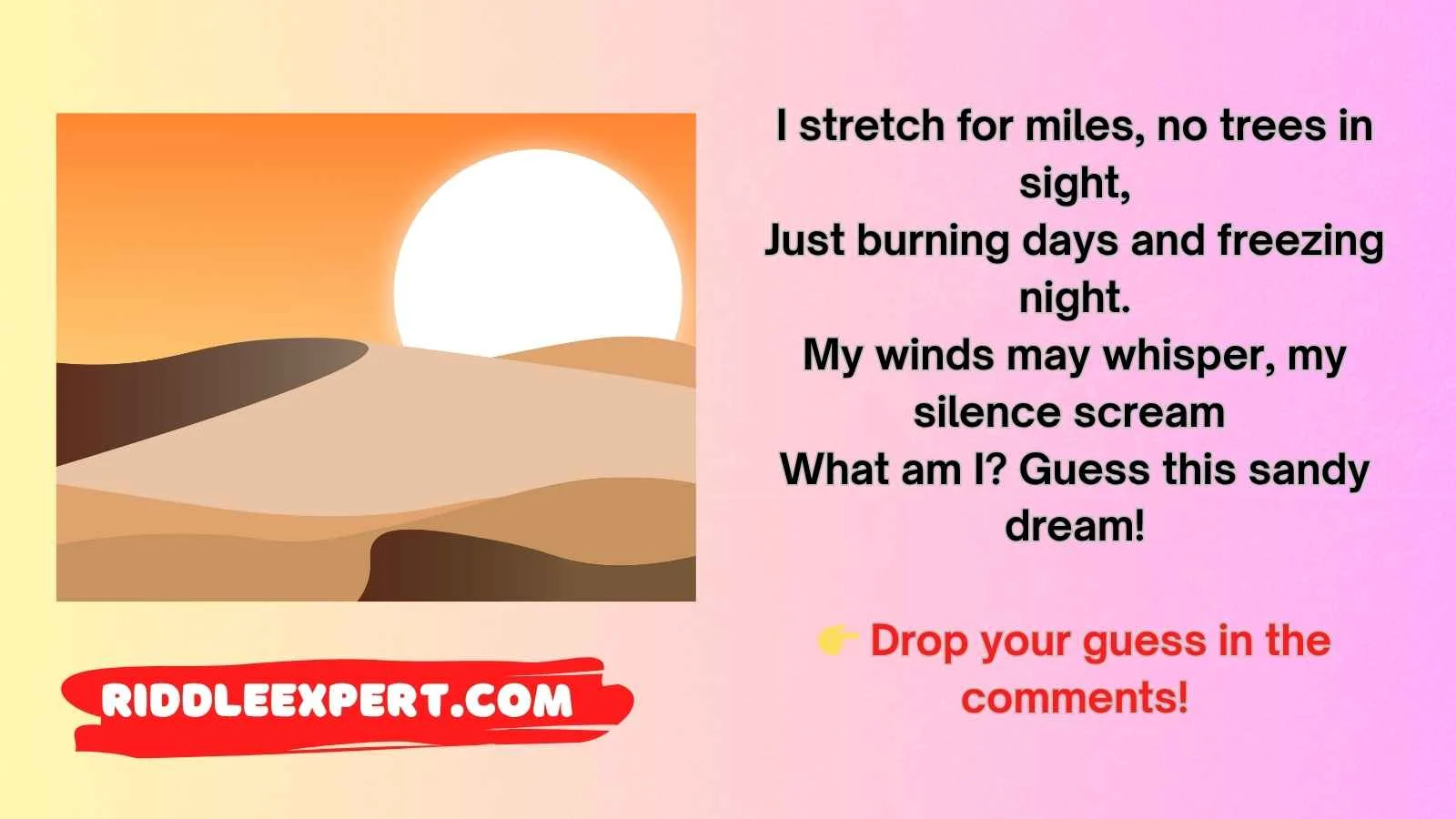 Clever Desert Riddles