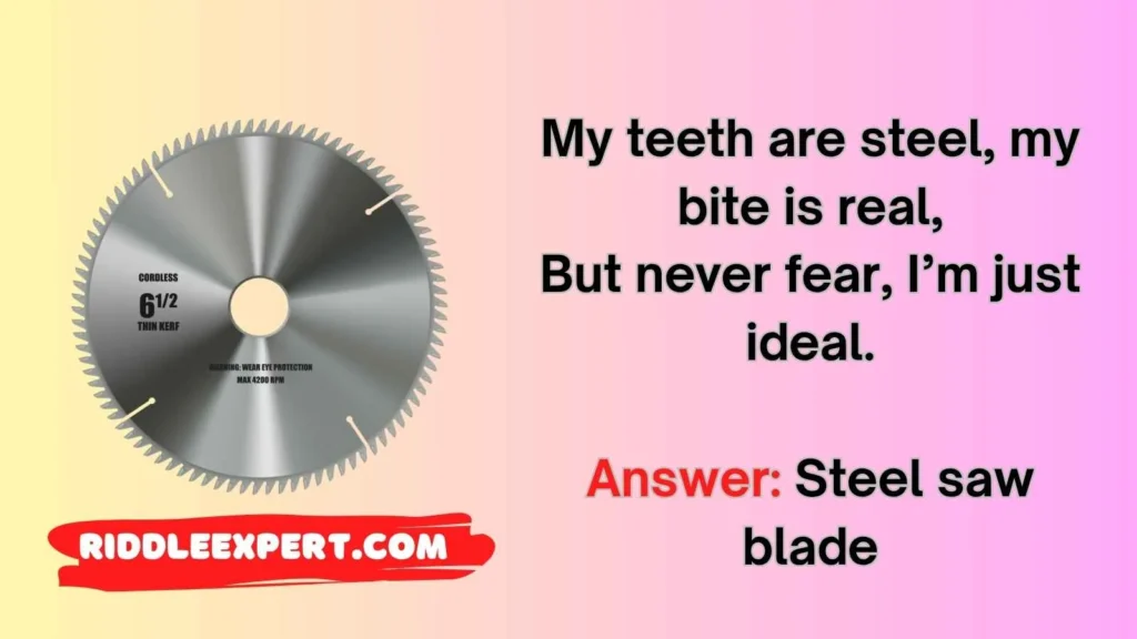 Cutting Edge Riddles