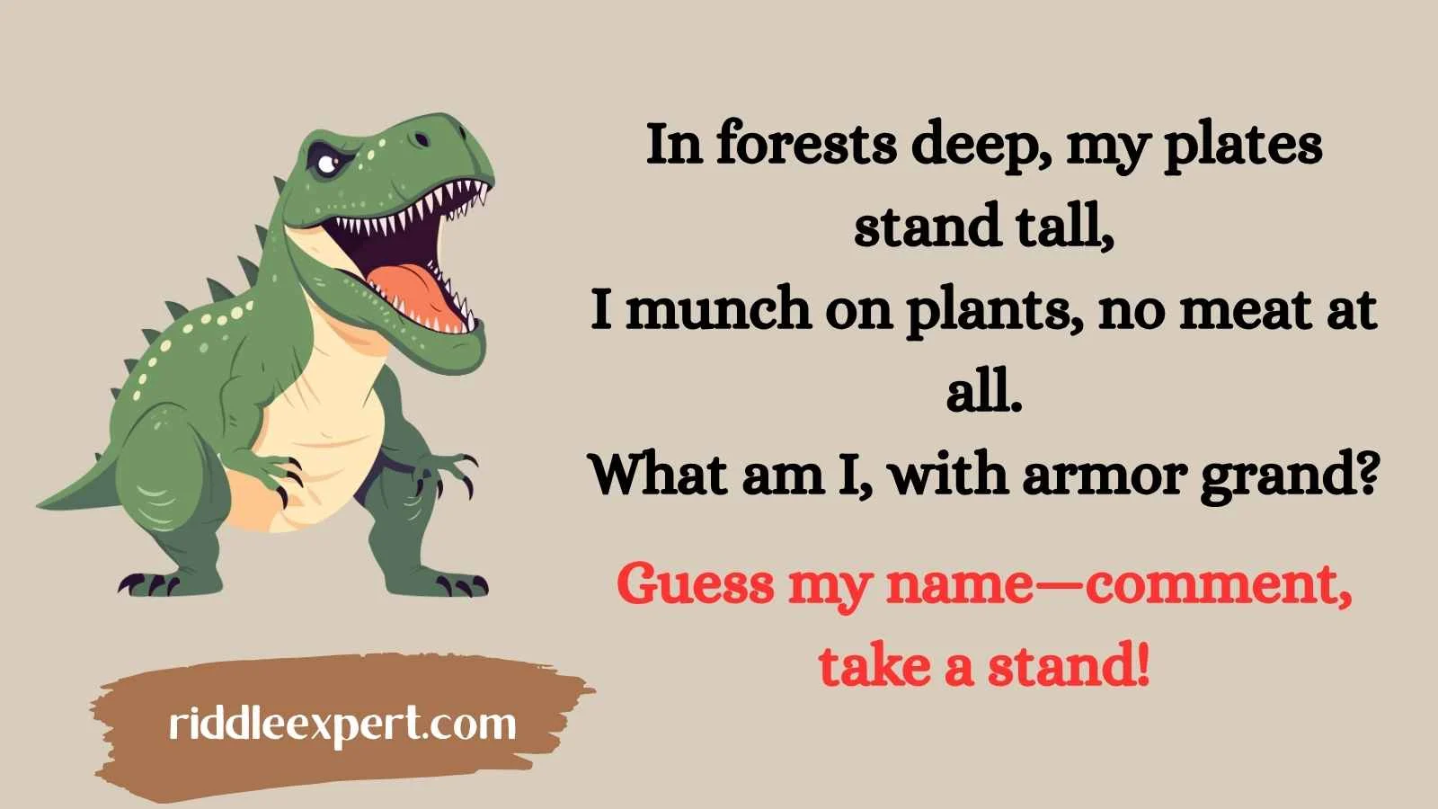 Dinosaur Riddles
