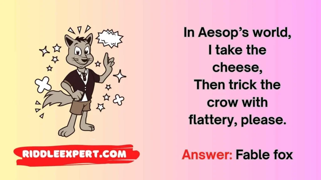 Folktale Fox Riddles