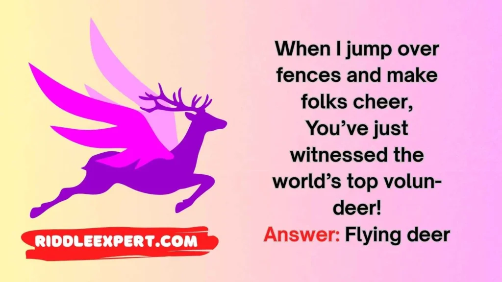 Fun & Pun Deer Riddles