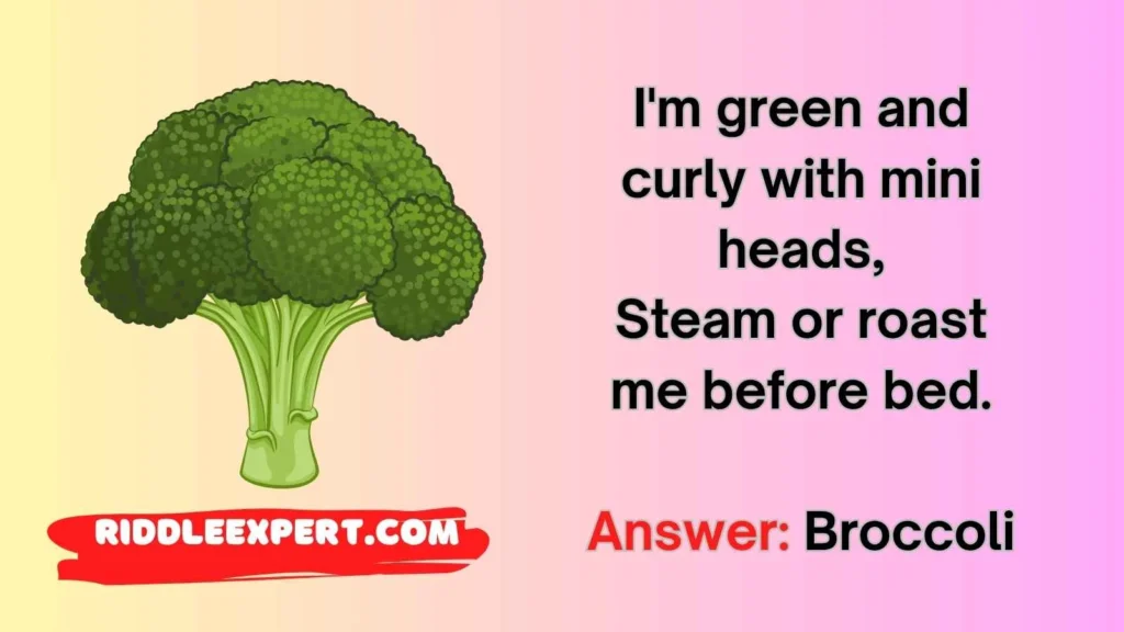 Garden Veggie Riddles