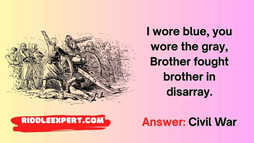 Historical War Riddles