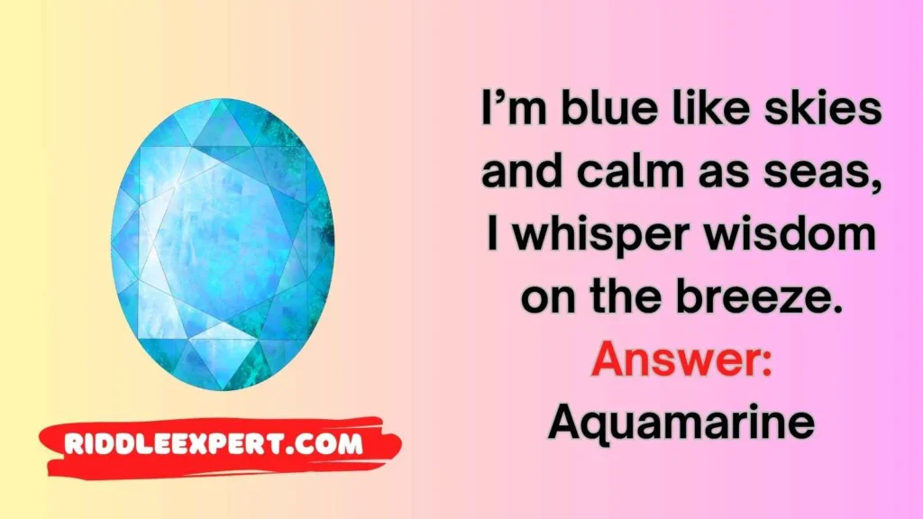 Icy and Blue Crystal Riddles