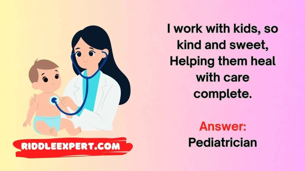 Medical Career Riddles