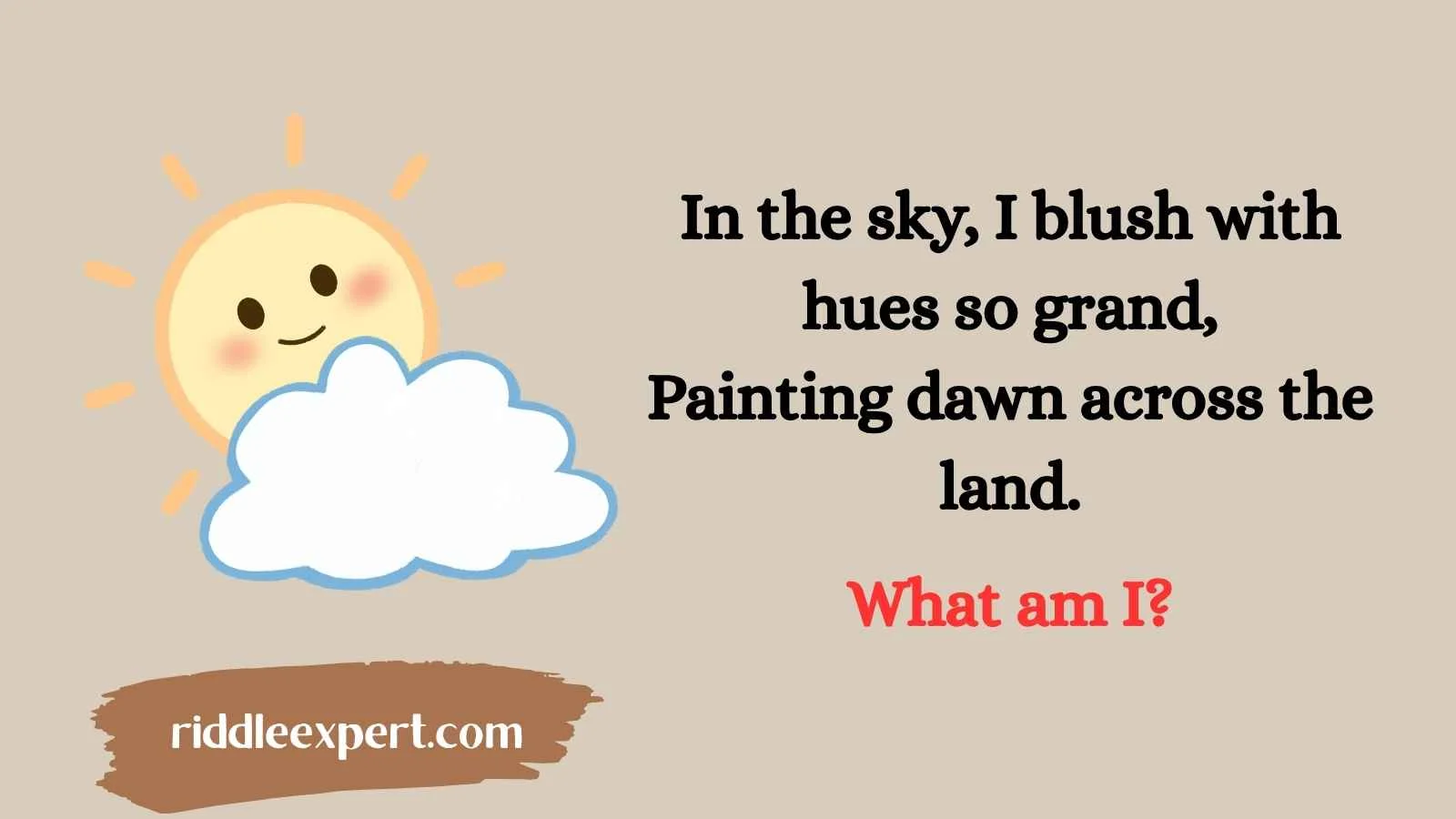 Morning Riddles
