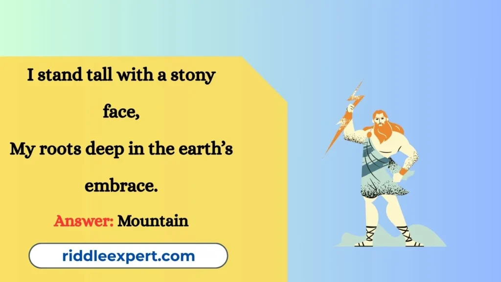 Mountain Majesty Riddles