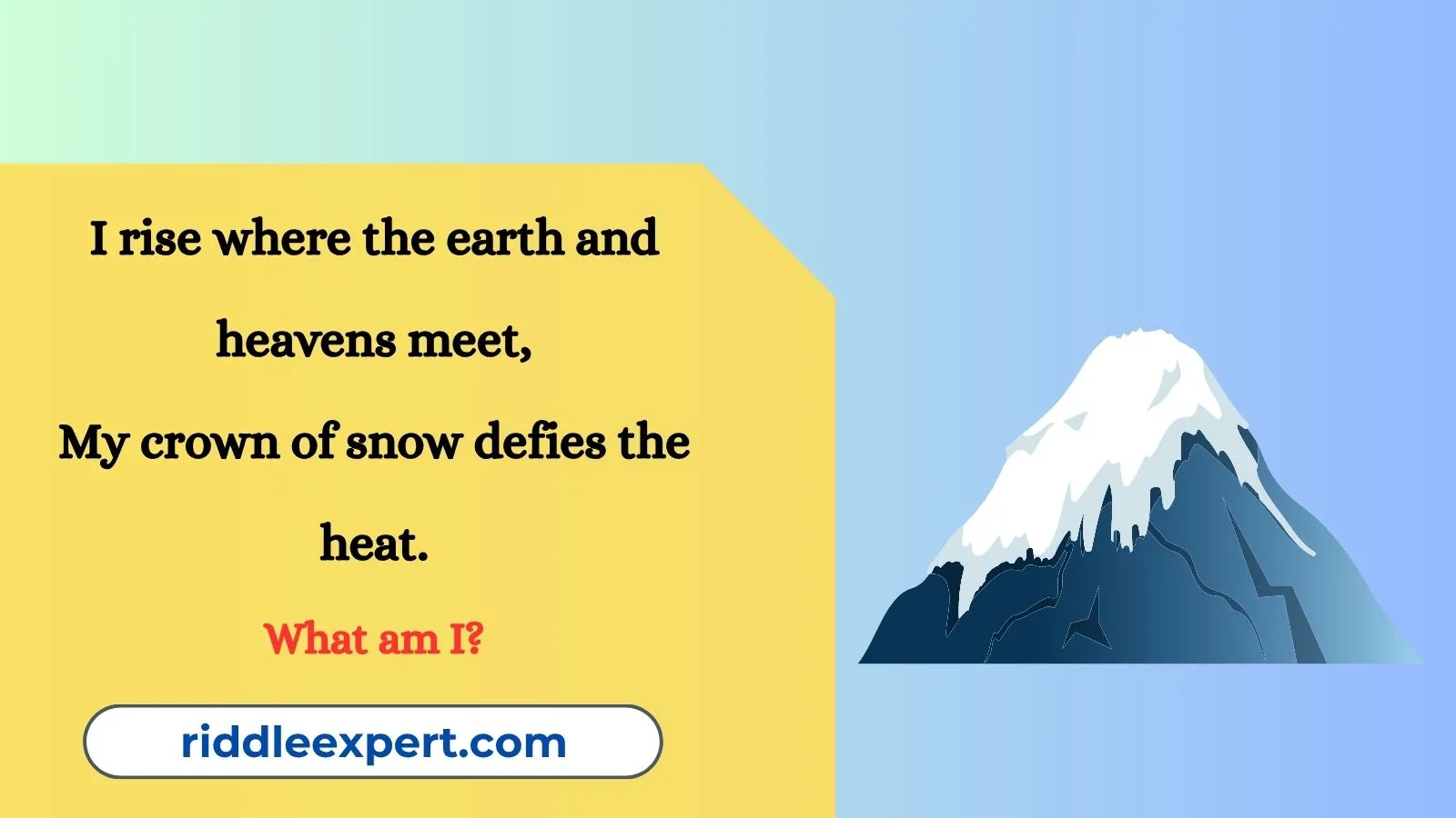Mountain Riddles