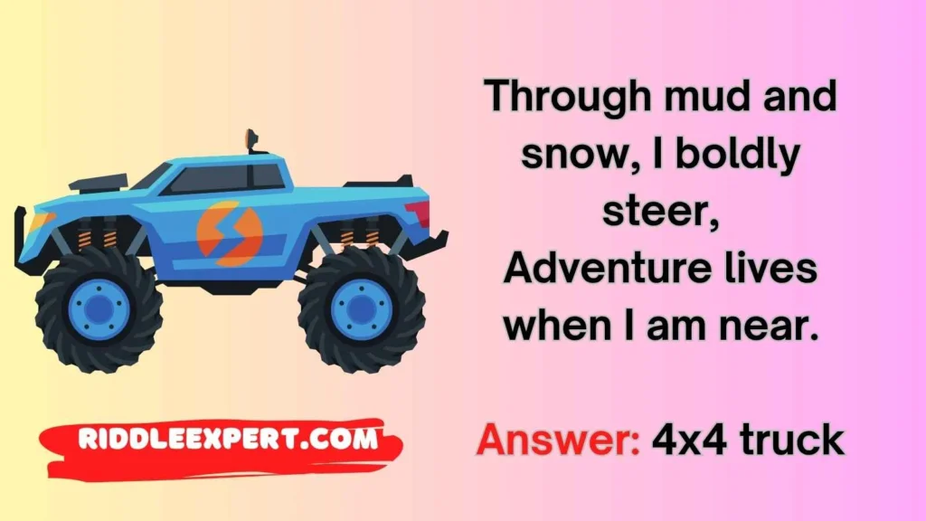 Off-Road Adventure Riddles
