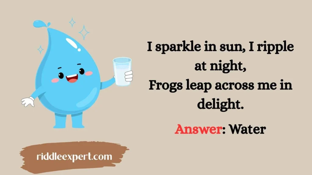 Pond Life Riddles