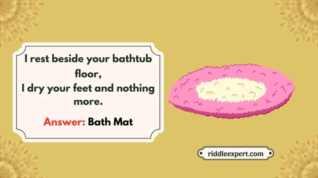 Riddles About Bath Towels