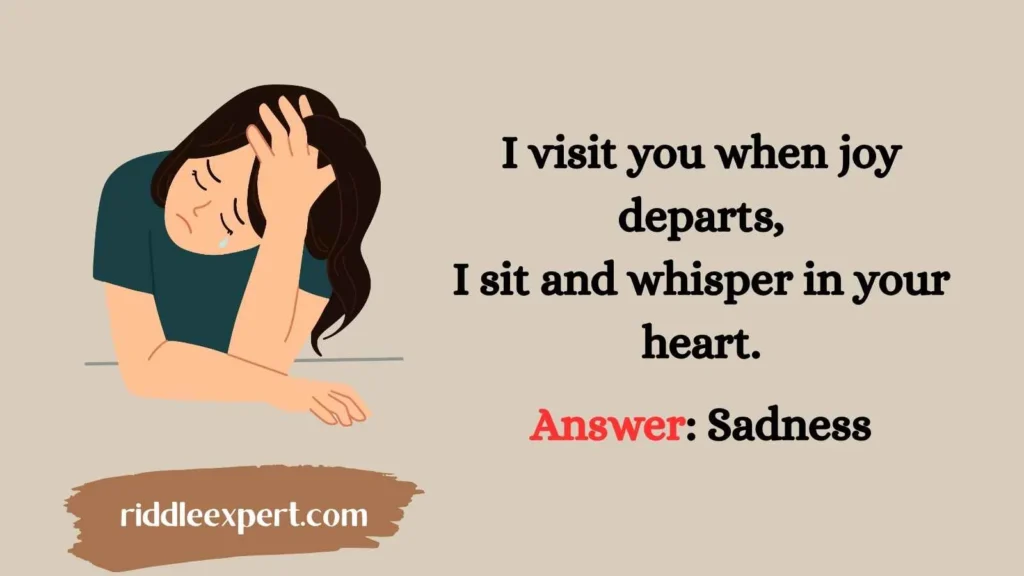 Riddles About Sadness