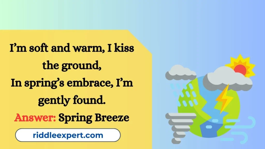 Riddles of Spring Weather