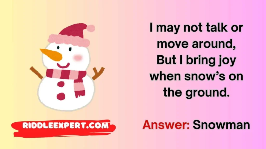 Snowman Personality Riddles