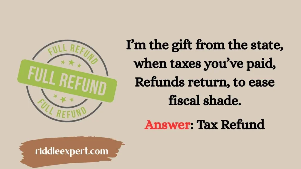 Tax Time Teasers