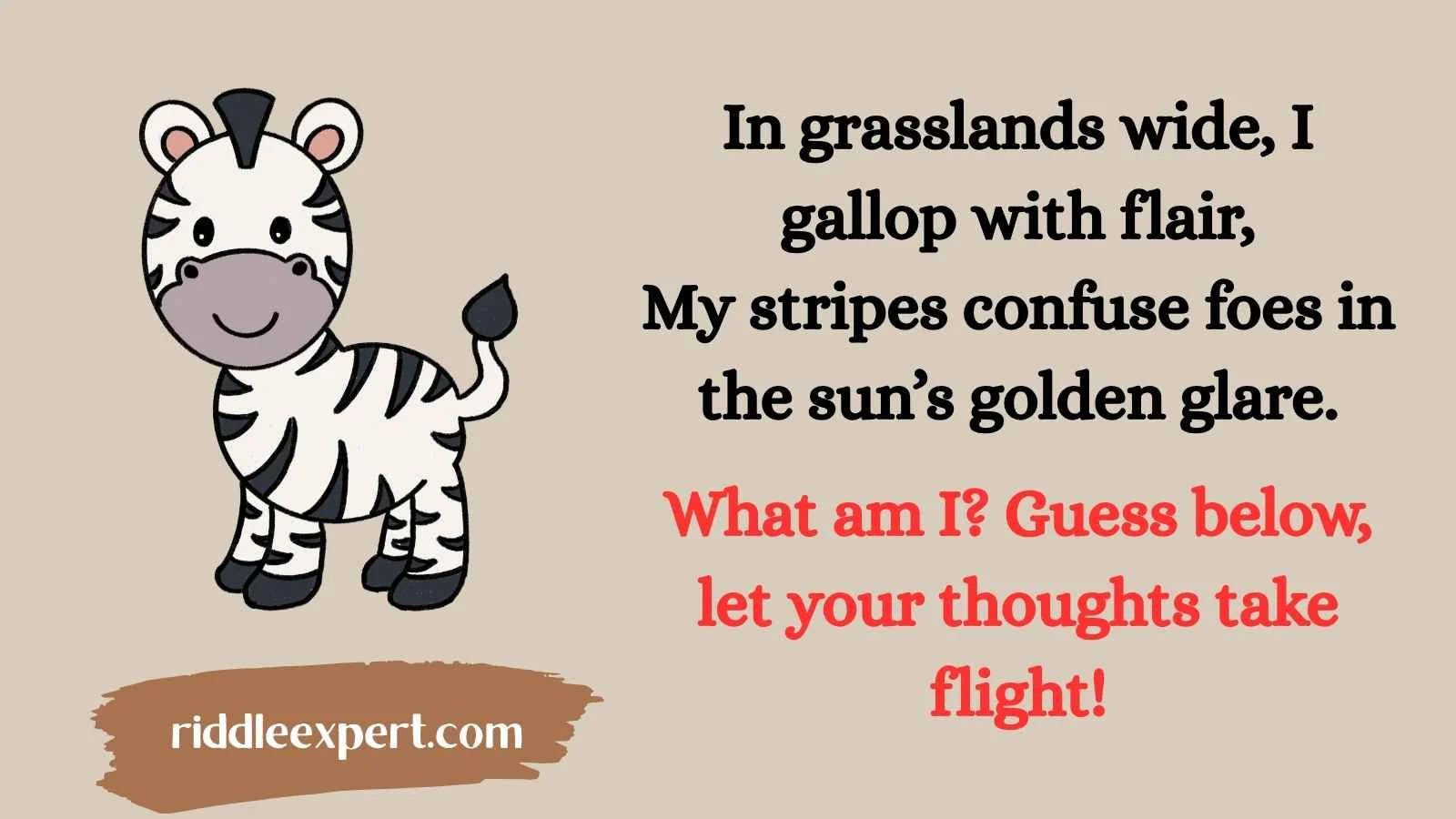 Zebra Riddles