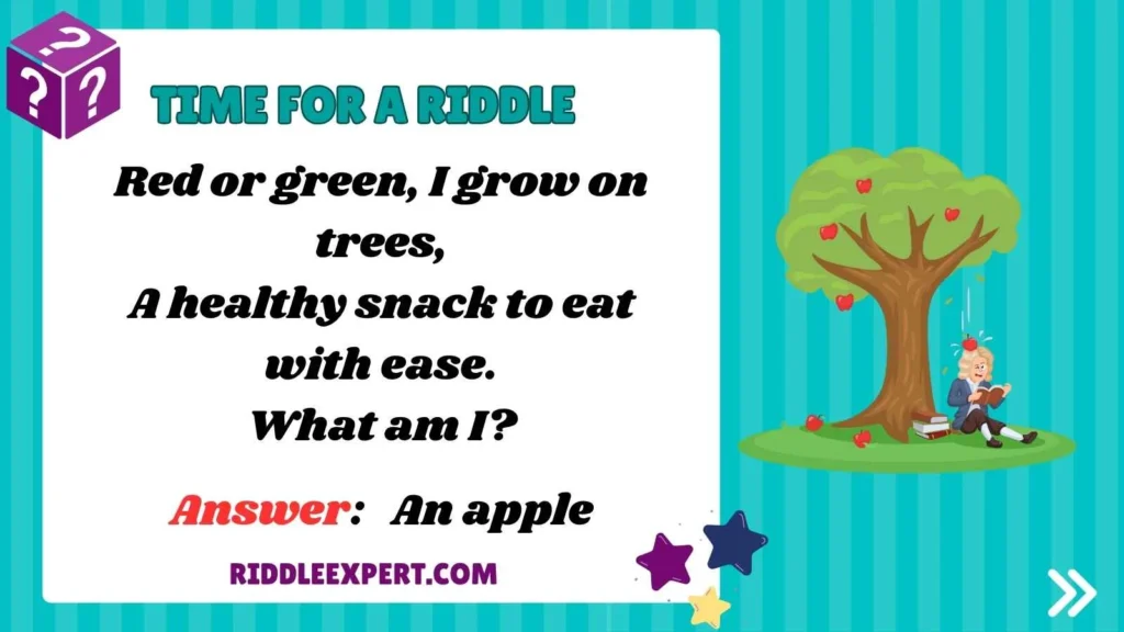 Apple Riddles for Kids