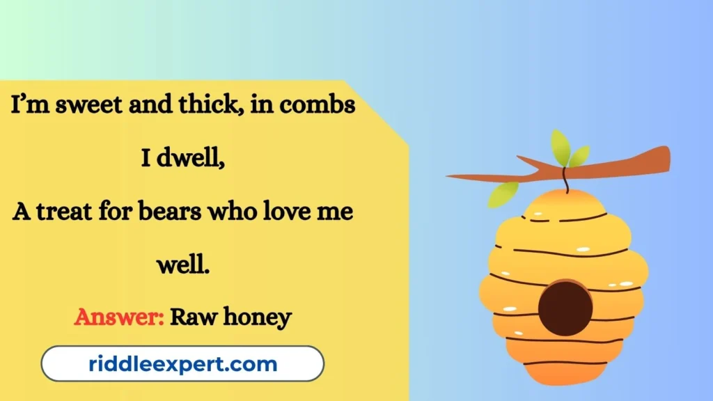 Bee Products Riddles