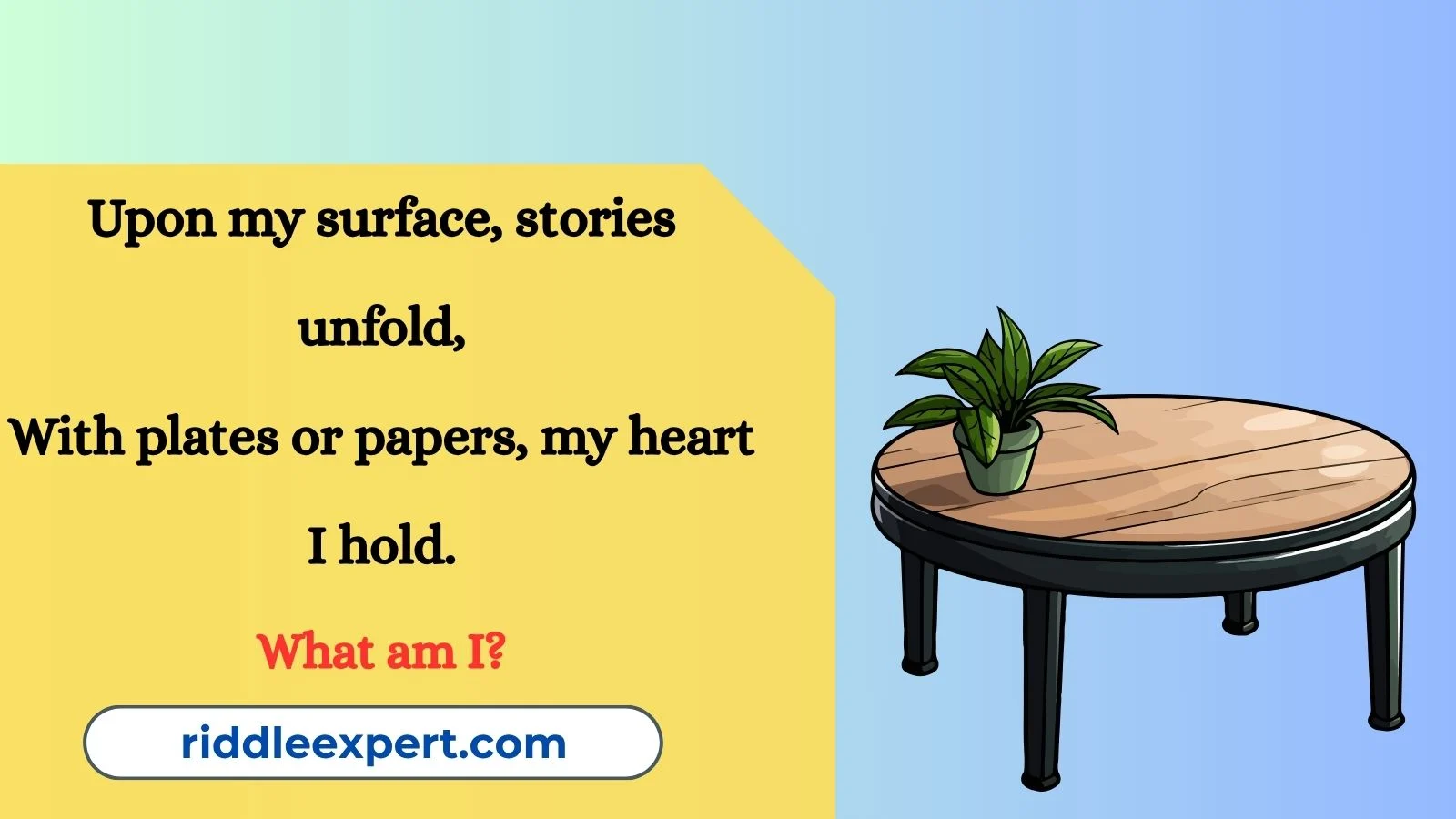 Best Table Riddles