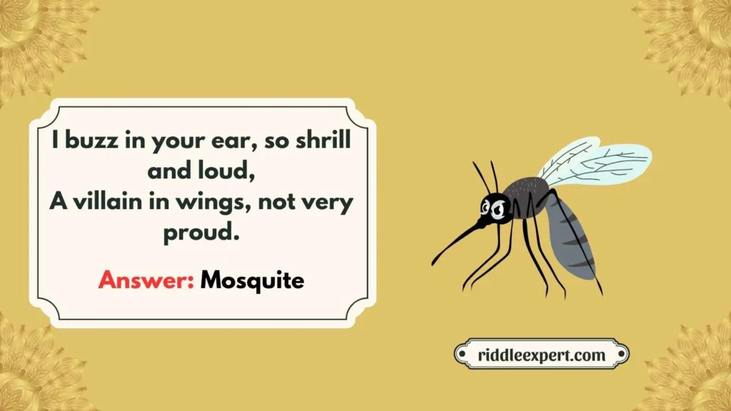 Classic Mosquito Riddles