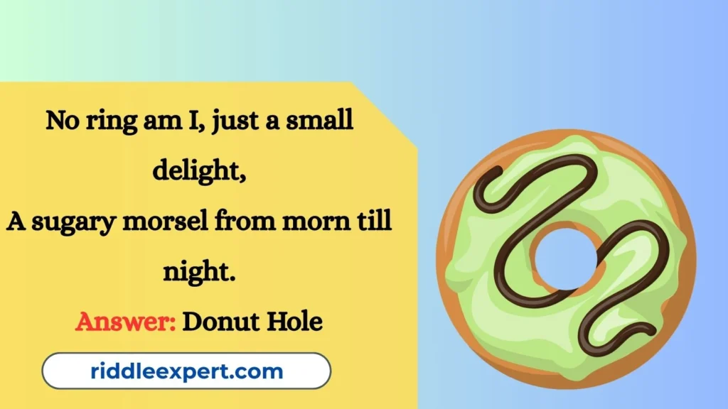 Donut Hole Riddles