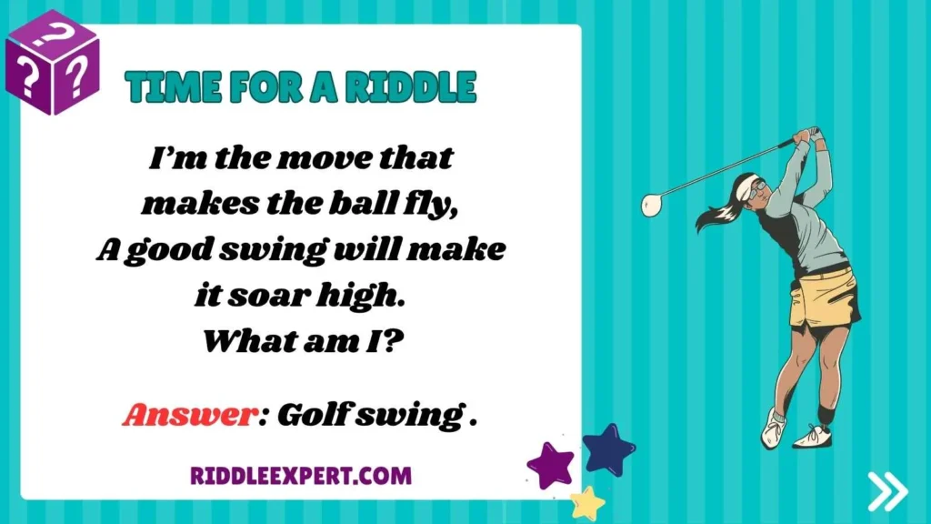 Golf Swing Riddles