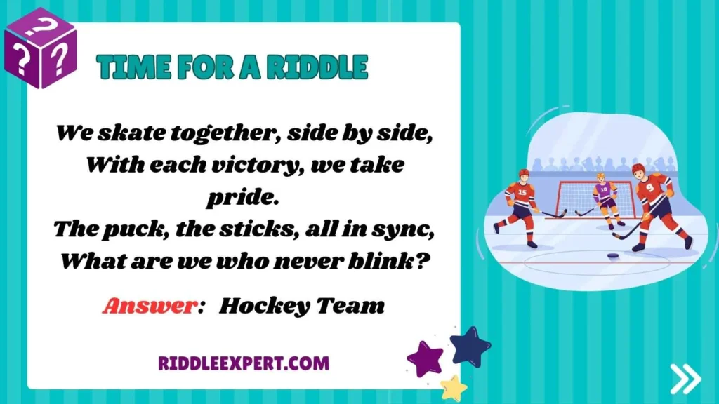 Hockey Team Riddles