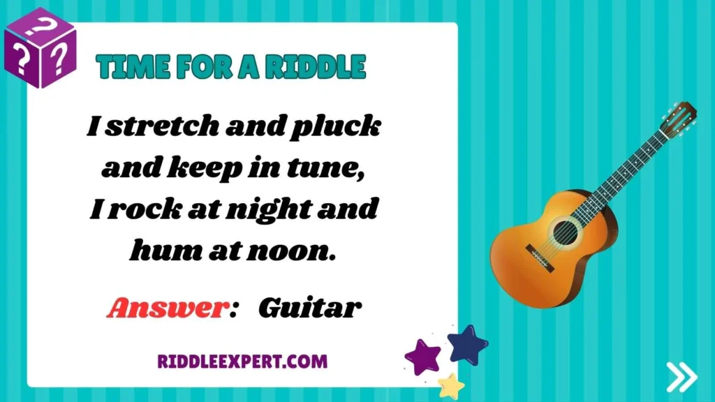 Musical Instruments Riddles