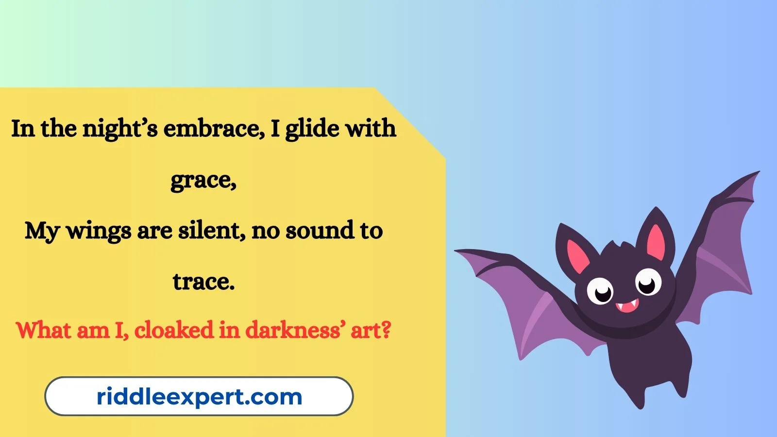Riddles About Bat Flight