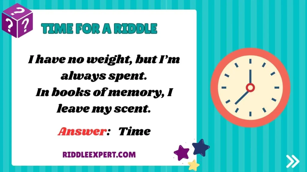 Riddles About Time Itself