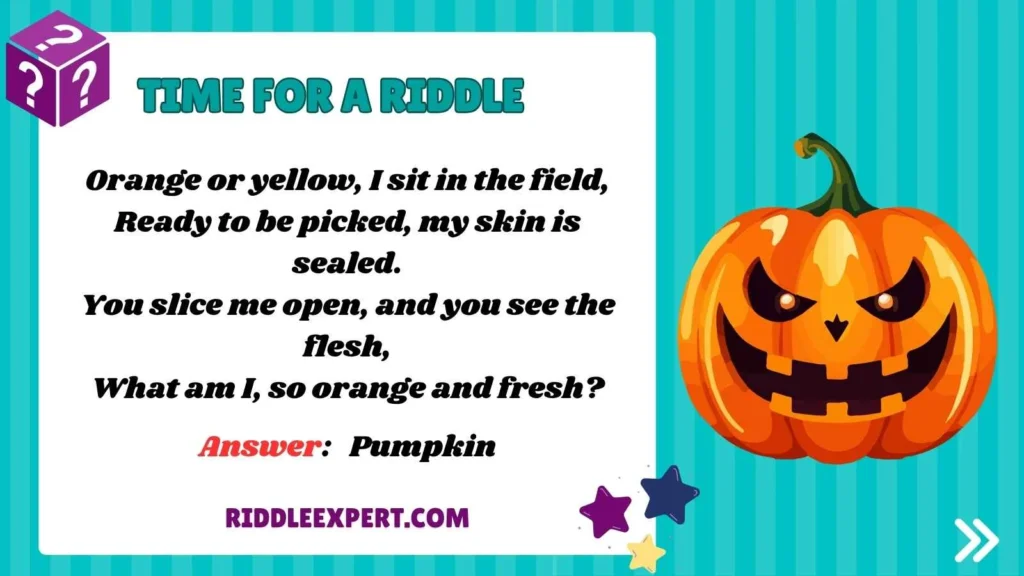 Riddles for the Fall Season