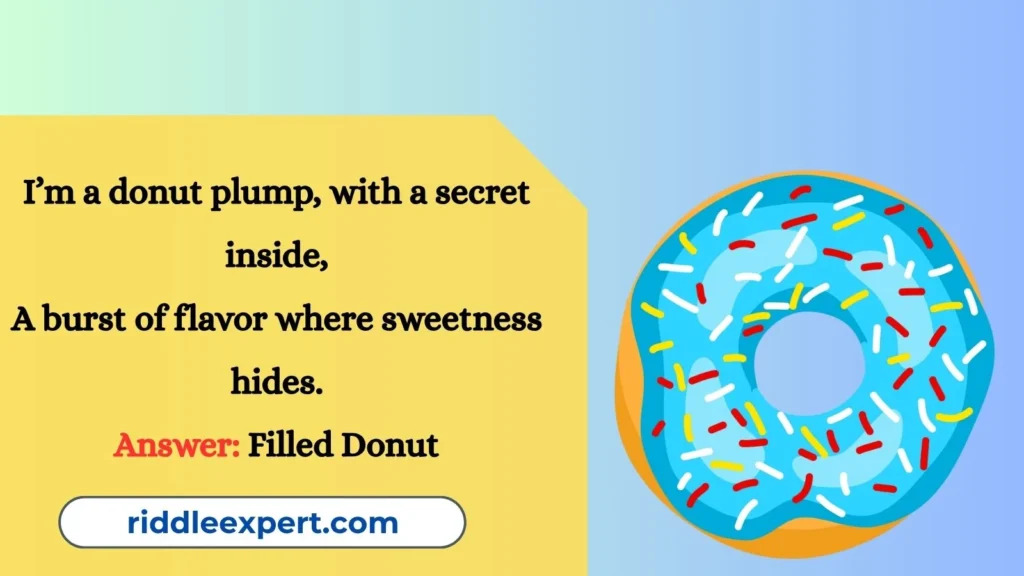 Stuffed Donut Riddles