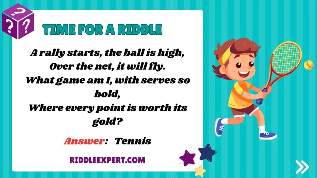 Tennis Riddles
