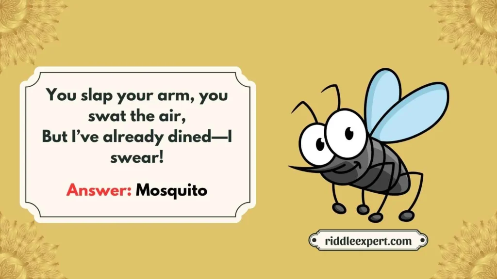 Tricky and Funny Mosquito Riddles