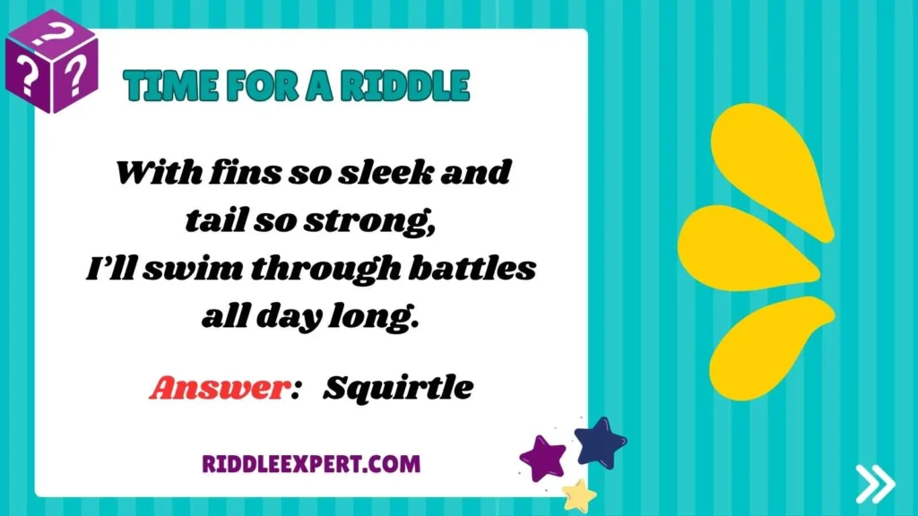 Water-Type Pokémon Riddles